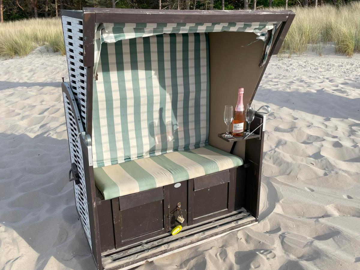 Apartment Ostseerose Ein Strandkorb Ist Im Sommer Inclusive Цемпин Экстерьер фото